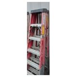 2 Green Bull Step Ladders, Assorted Sizes