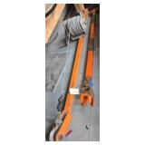 Manual Winch With Cable and Steel Frame