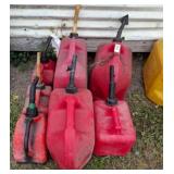 Portable Fuel Cans with Spouts
