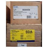 60A Safety Switches by Eaton and Square D