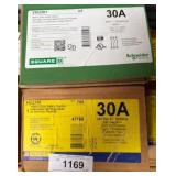 Square D Heavy Duty Safety Switches, 30A