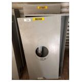 Electrical Enclosure Panel With Openings