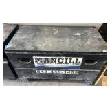Steel Job Box With Assorted Electrical Parts