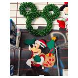 Disney-Themed Holiday Wreaths and Decor