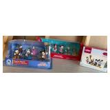 Disney Mickey Figurine Playsets and Village Scene
