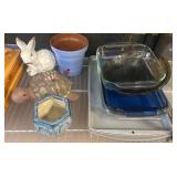 Ceramic Decor and Glass Bakeware