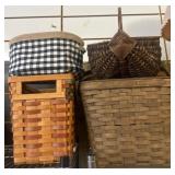 Woven and Fabric Storage Baskets