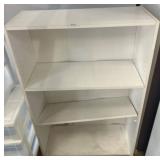 White Four-Shelf Bookcase