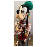 Goofy Holiday Figurine with String Lights