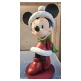 Disney Minnie Mouse Holiday Figurine, 16 Inches Ta