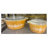 Pyrex Cinderella Casserole Dishes with Lids