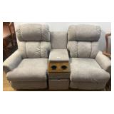 La-Z-Boy Reclining Loveseat with Console
