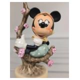 Goebel Disney Minnie Mouse Figurine on Tree