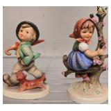 Goebel Hummel Figurines Boy and Girl on Tree