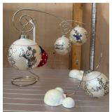 Disney-Themed Hanging Ornaments on Stands