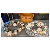 Two Shell Wreaths and 