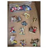 Disney-Themed Collectible Enamel Pins Assortment