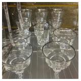 Clear Glass Stemware Collection