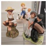 Norman Rockwell Ceramic Figurines Collection