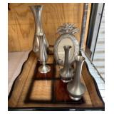 Royal Holland Pewter Items with Tray