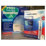Vicks Humidifier and Philips Sonicare Bundle