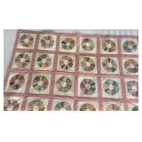 Pieced Quilt with Patchwork Pattern, 1935