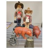 Figurines and Animal Sculptures Assortment