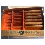 Case Steak Knife Set with Wood Handles