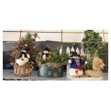 Snowman-Themed Holiday Decor Assortment