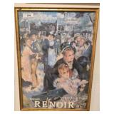 Framed Auguste Renoir Poster, "Jeu de Paume"