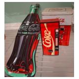 Coca-Cola-Themed Decorative Tin Items