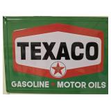 Texaco Gasoline Motor Oils Metal Sign, 17"ï¿½12"