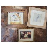 Three Framed Art Prints