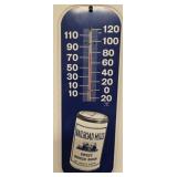 Railroad Mills Advertising Thermometer