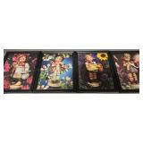4 M.I. Hummel Framed Art Prints