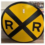 36in Metal Railroad Crossing Sign