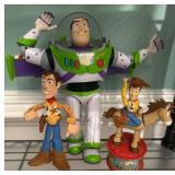 Toy Story Figures: Buzz Lightyear, Woody, and Hors