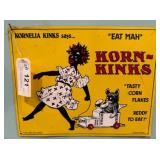 1907 Korn Kinks Tin Advertising Sign