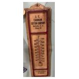 J.E. Cannon Cotton Co. Advertising Thermometer