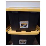 Two Tough Box 27-Gallon Storage Containers
