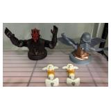 Star Wars and Character Figurines Lot