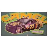 Camel Racing Car 36"ï¿½16" Advertising Sign