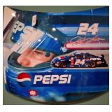 Pepsi Themed NASCAR Hood With Graphics