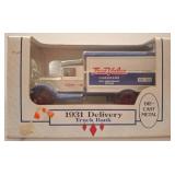 Ertl 1931 Delivery Die-Cast Truck Bank