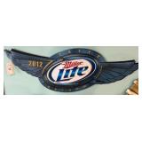 Miller Lite Logo Wall Art, 2012 Design
