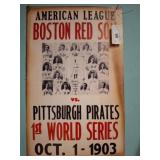 1903 World Series Replica Poster, 14"ï¿½22"