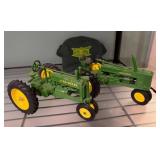 John Deere Diecast Tractors and Hat