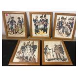 Framed Military-Themed Prints