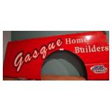Red Gasque Home Builders Truck Panel