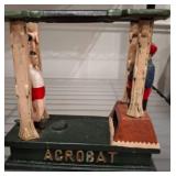 Cast Iron Acrobat Mechanical Bank